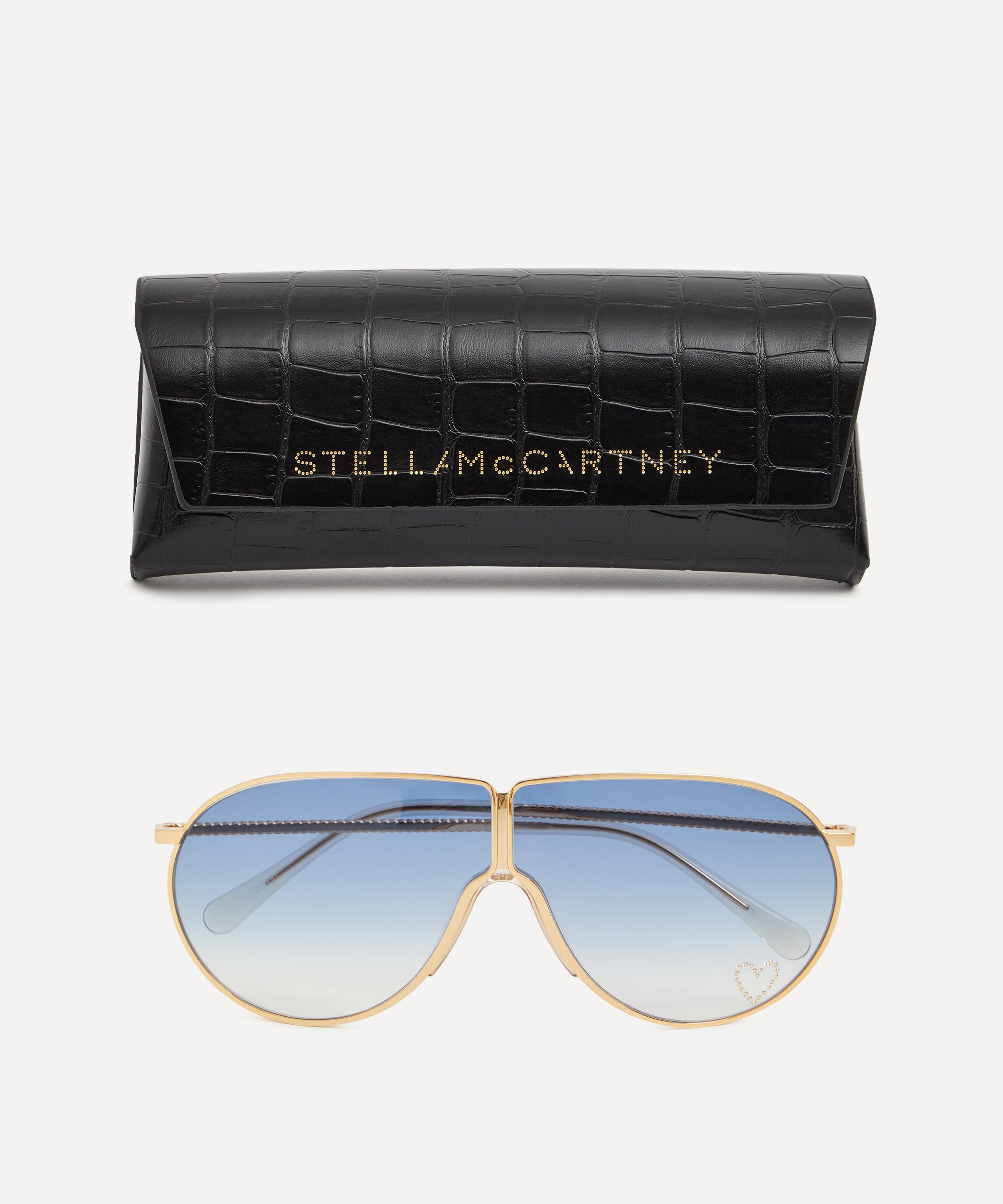 Stella mccartney hot sale aviator glasses