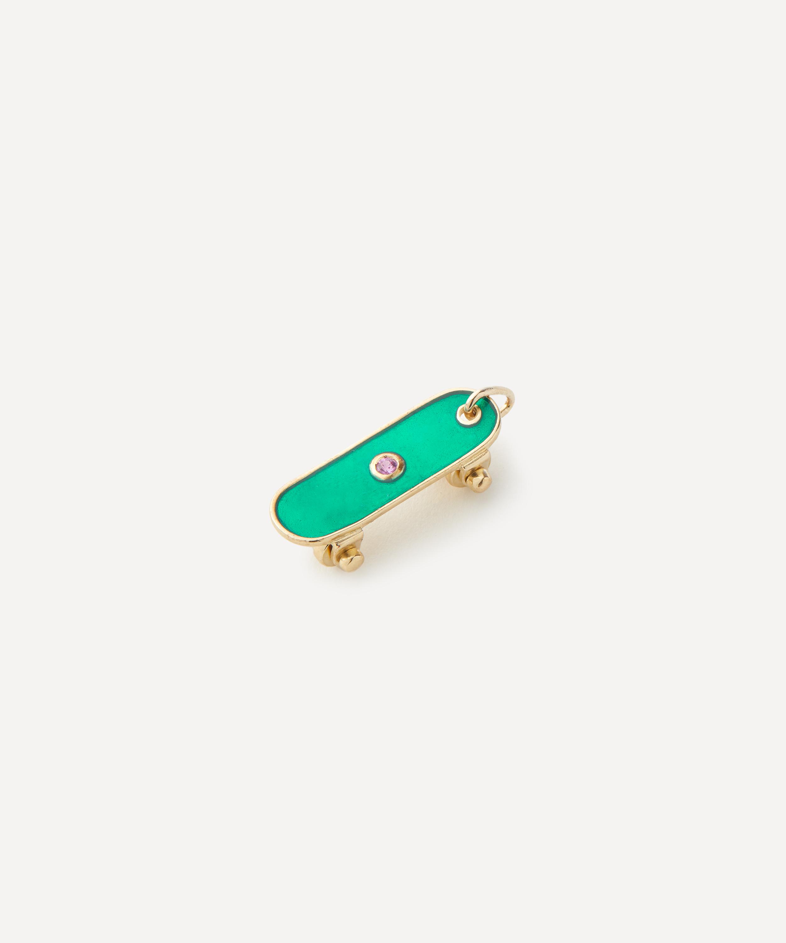 Pascale Monvoisin - 9ct Gold Skateboard Pendant image number 2