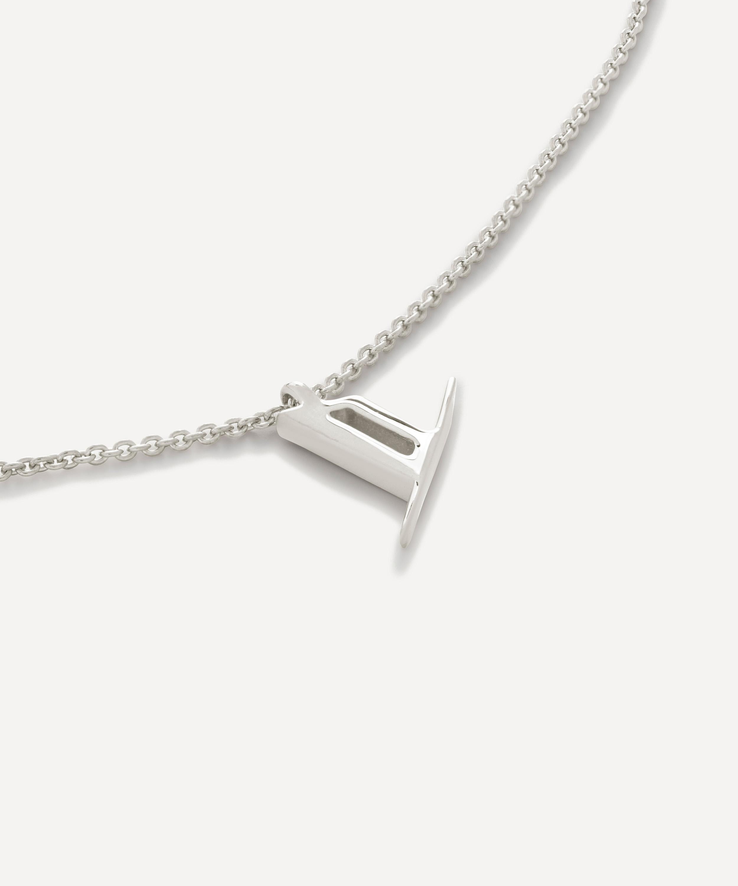 Monica vinader store initial pendant