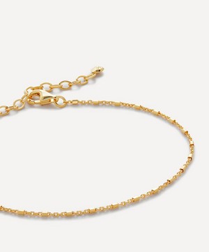 Monica Vinader - 18ct Gold-Plated Vermeil Silver Station Chain Bracelet image number 2