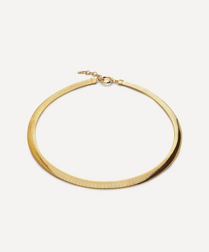 Monica Vinader - 18ct Gold-Plated Vermeil Silver Power Collar Necklace image number 0