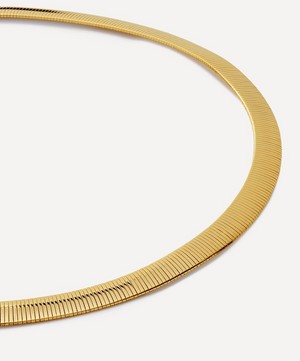 Monica Vinader - 18ct Gold-Plated Vermeil Silver Power Collar Necklace image number 2