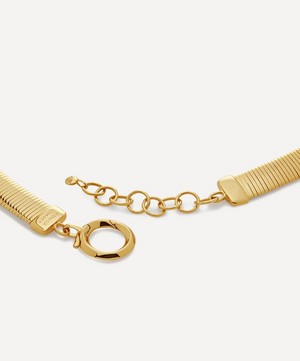 Monica Vinader - 18ct Gold-Plated Vermeil Silver Power Collar Necklace image number 3