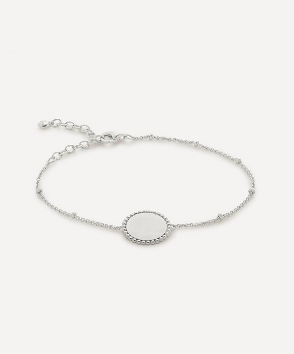 Monica Vinader - Sterling Silver Deia Beaded Chain Bracelet image number null