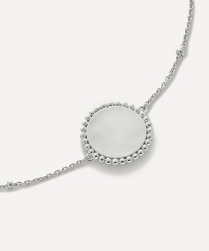 Monica Vinader - Sterling Silver Deia Beaded Chain Bracelet image number 2