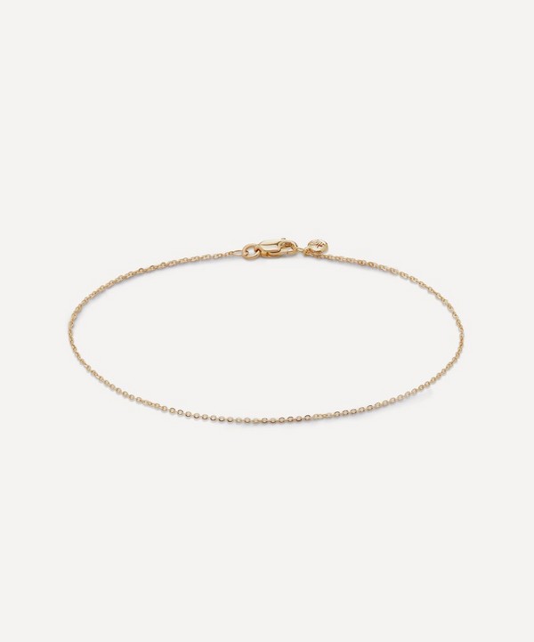 Monica Vinader - 14ct Gold Super Fine Chain Bracelet