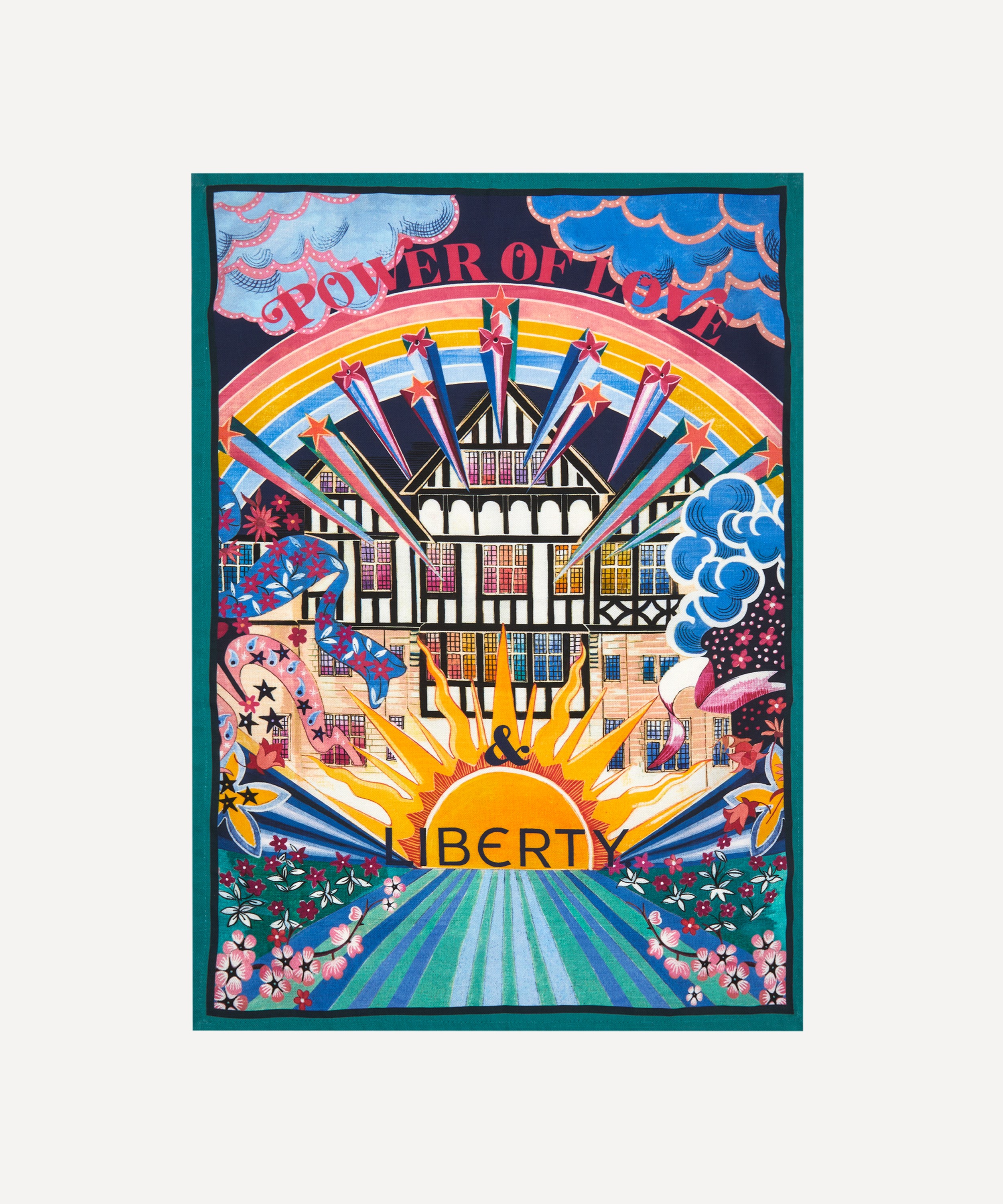 Liberty - The Power of Love and Liberty 70x50cm Tea Towel image number 0