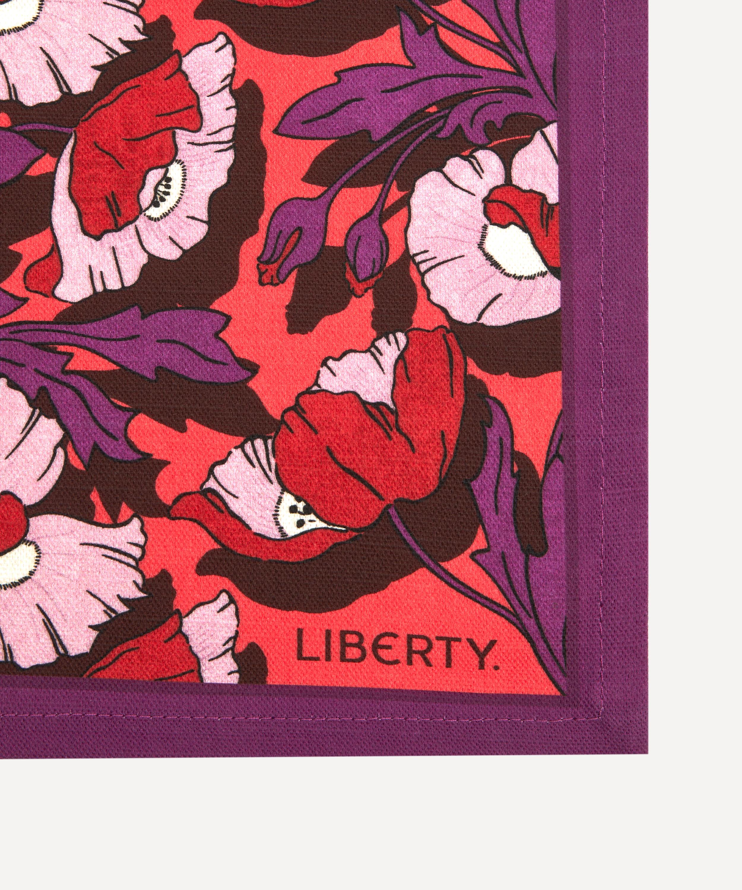 Liberty - 2PK Poppy Butterfield 70x50cm Tea Towel image number 2
