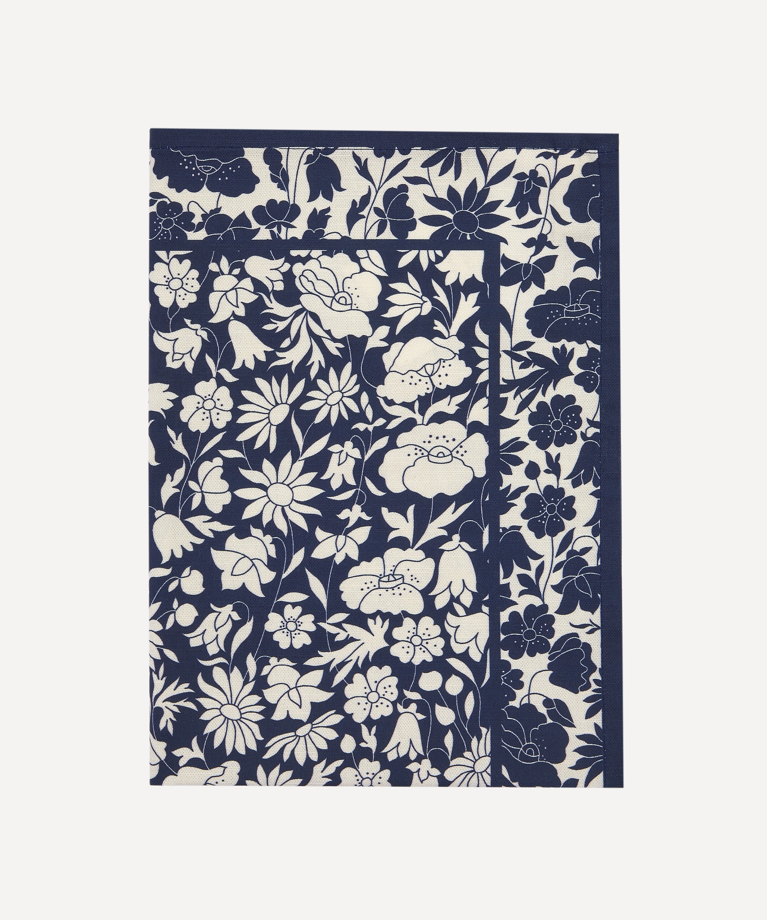 Modern Poppy blu Kitchen Tea Towel in 2023