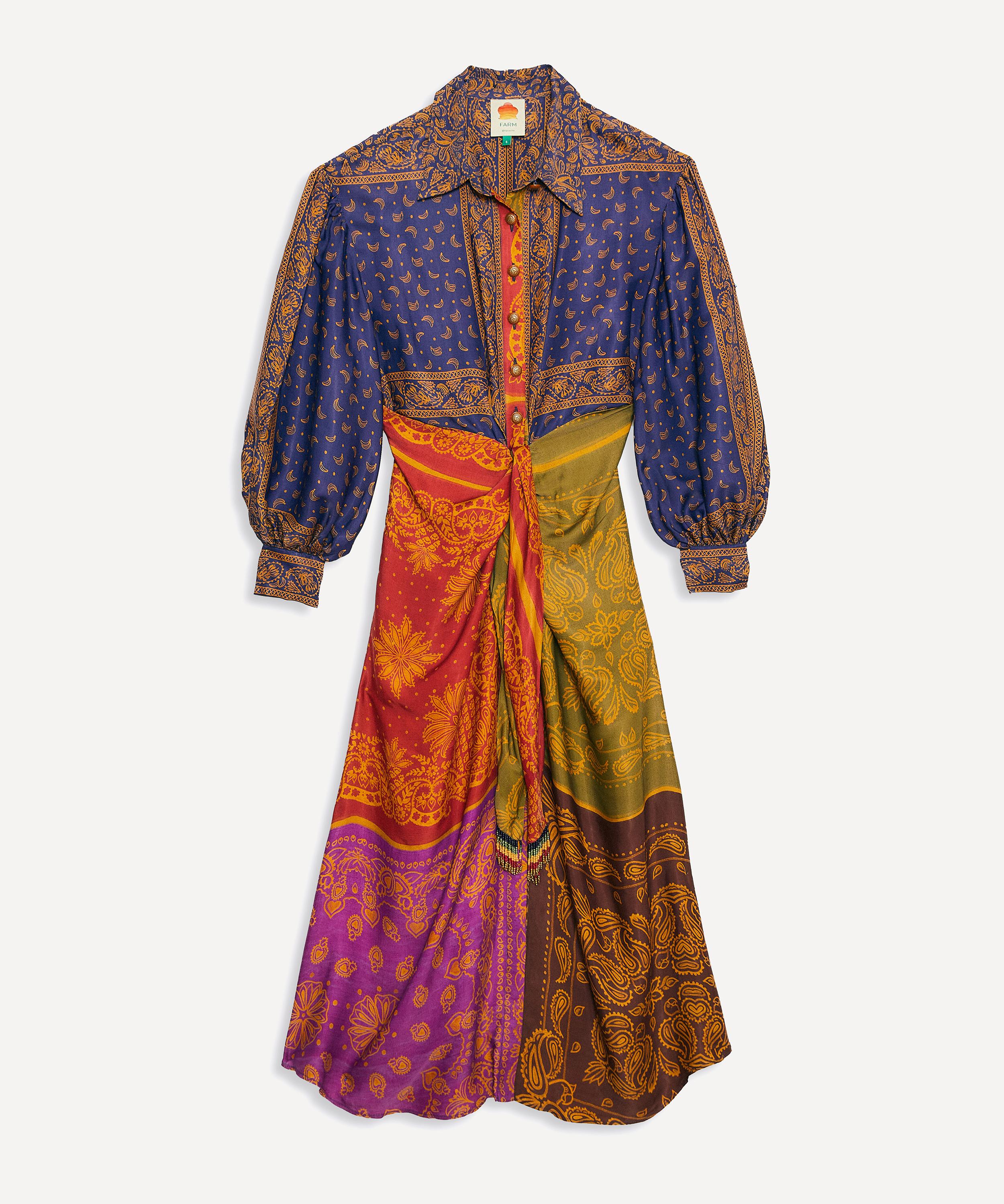 FARM Rio - Multicolour Bandana Dream Shirtdress