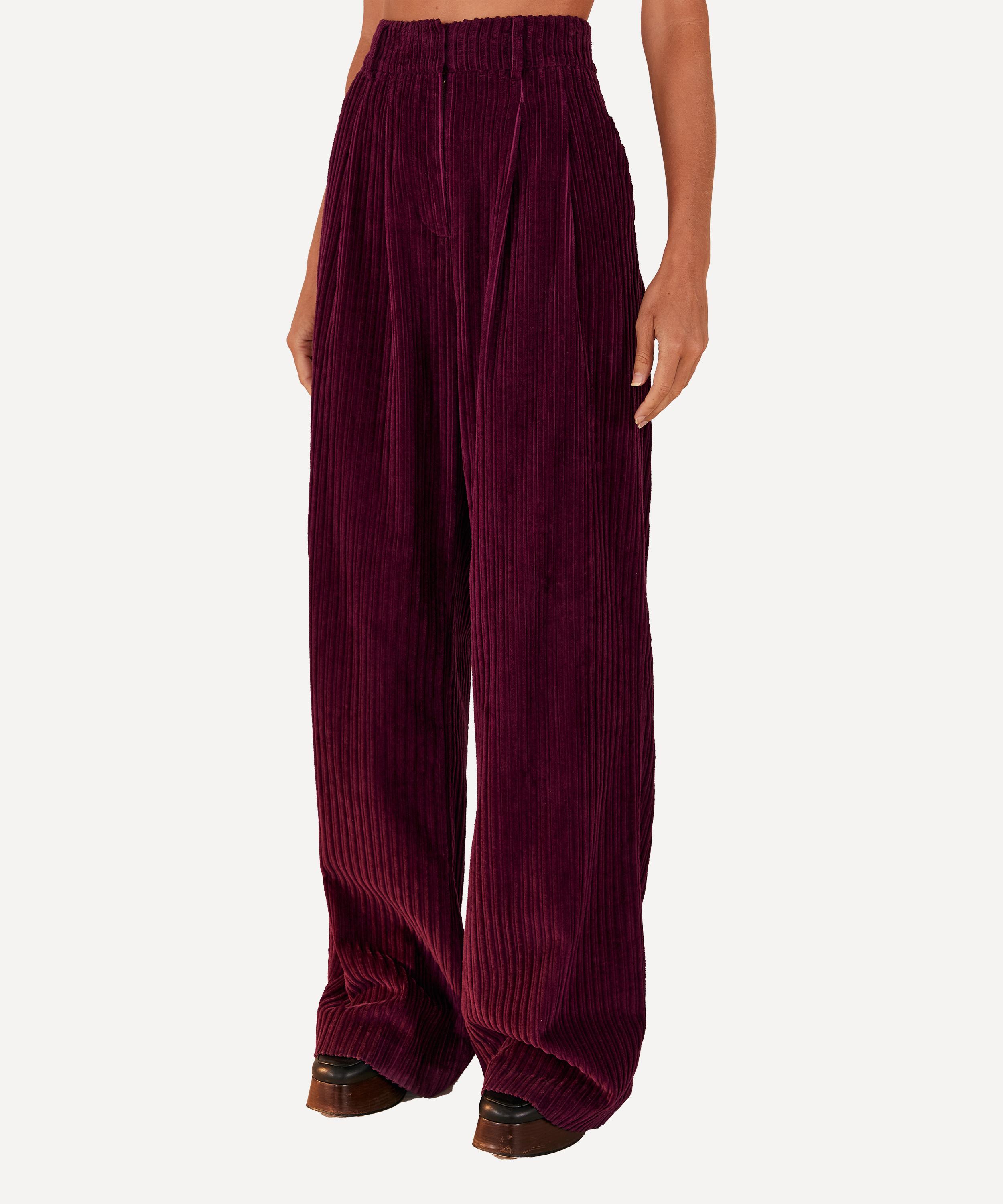 Burgundy Corduroy Pants – FARM Rio