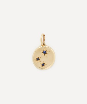 Liberty - 9ct Gold Ianthe Star Large Blue Sapphire Pendant image number 0