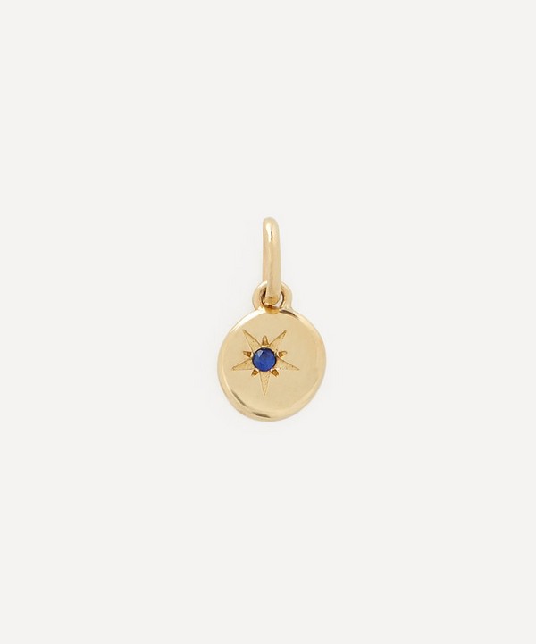 Liberty - 9ct Gold Ianthe Star Blue Sapphire Pendant image number null