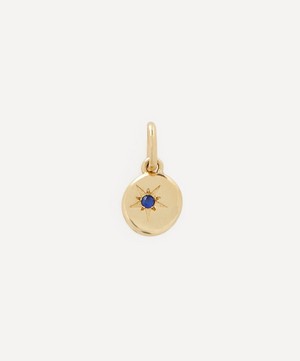 9ct Gold Ianthe Star Blue Sapphire Pendant