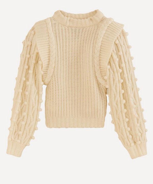 FARM Rio - Off-White Braided Jumper image number null