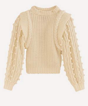 FARM Rio - Off-White Braided Jumper image number 0