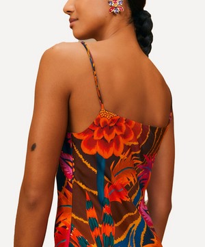 FARM Rio - Vintage Wave Multicolour Sleeveless Maxi-Dress image number 3