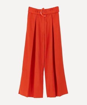FARM Rio - Orange Tailored Trousers image number 0