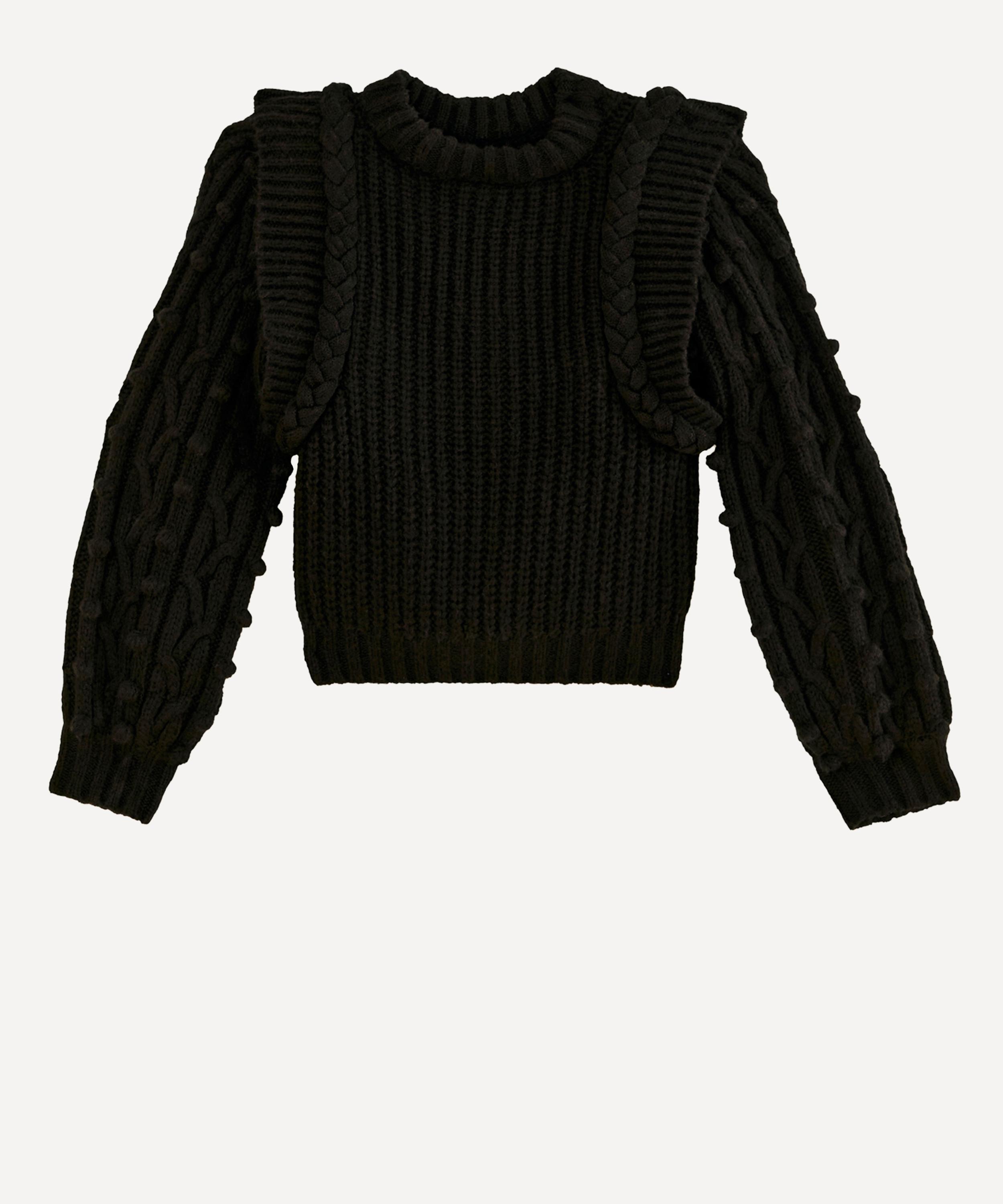 FARM Rio - Black Braided Jumper image number 0