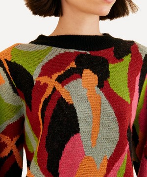 FARM Rio - Multicolour Dance Knitted Jumper image number 3