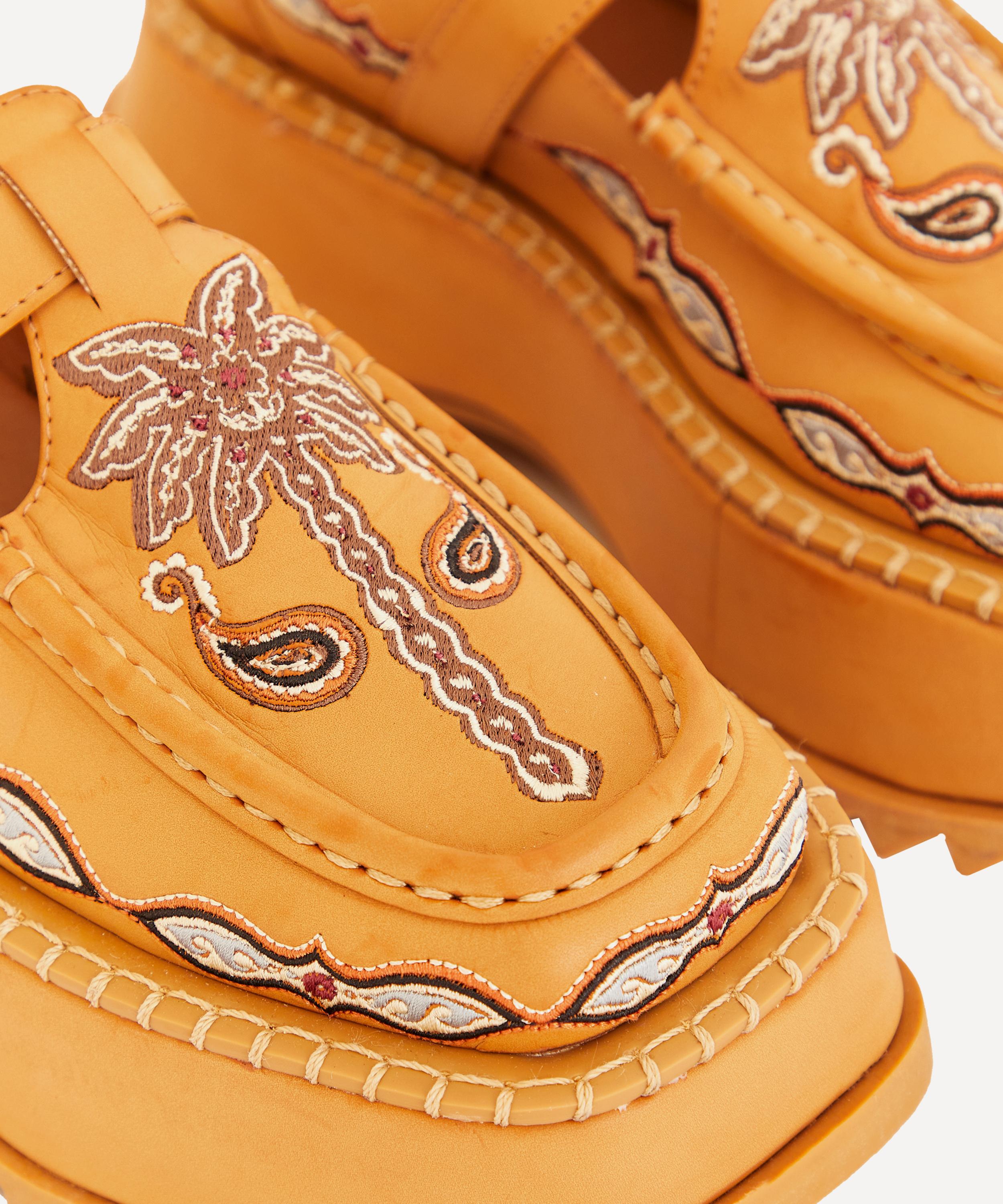 FARM Rio - Caramel Sweet Mermaids Platform Mary Janes image number 1