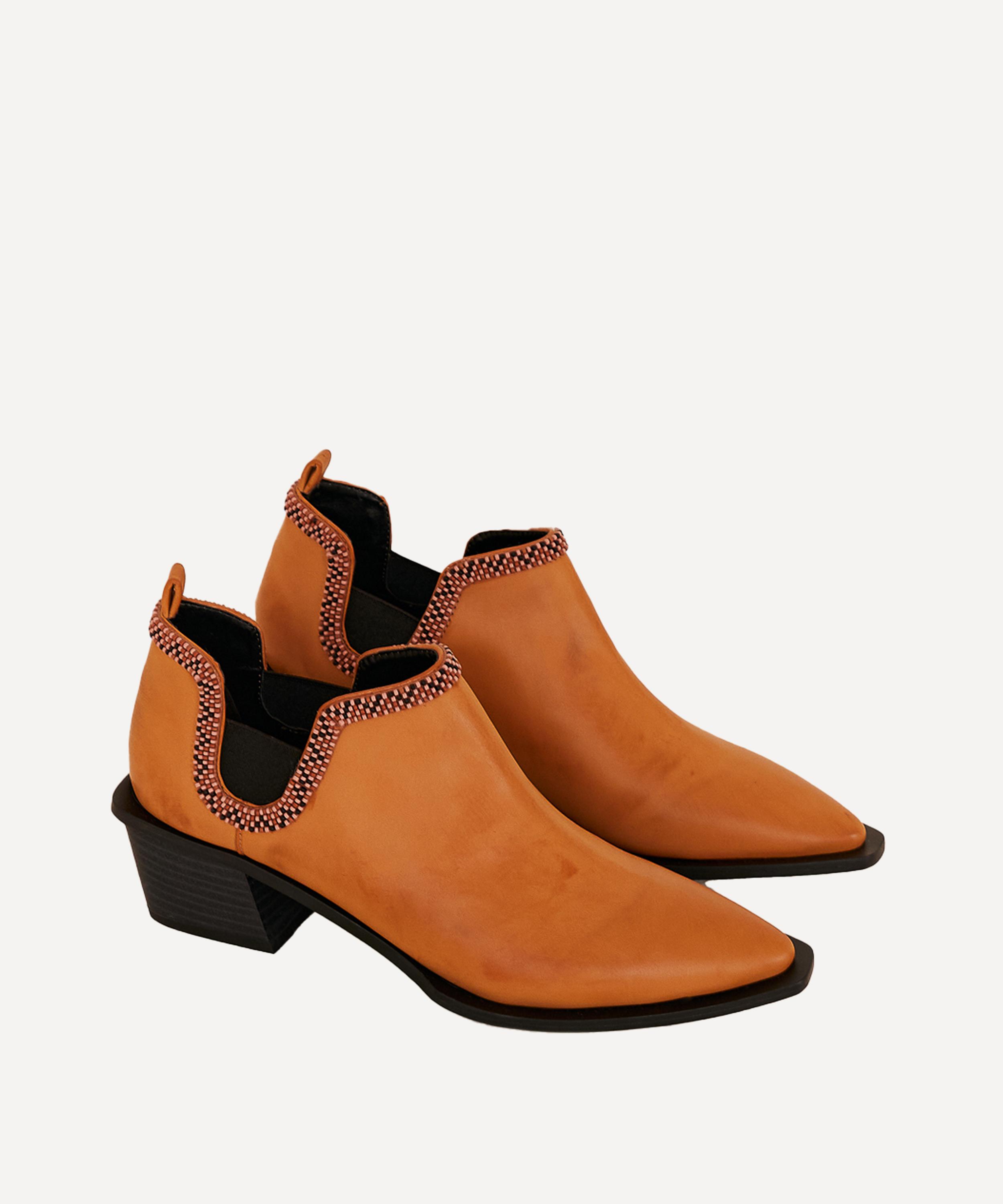 FARM Rio Caramel Low-Cut Boots | Liberty