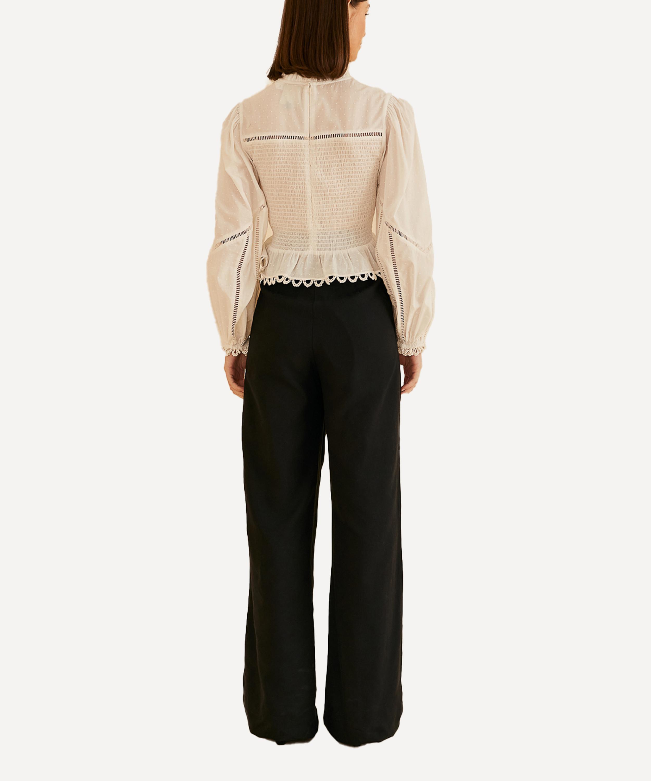 FARM Rio - Black Low Waist Trousers image number 2