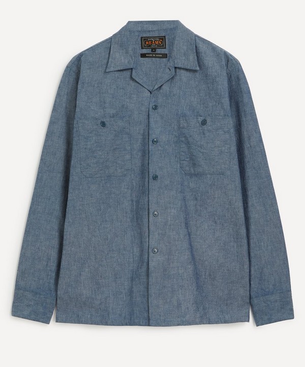Beams Plus - MIL Open Collar Shirt image number null
