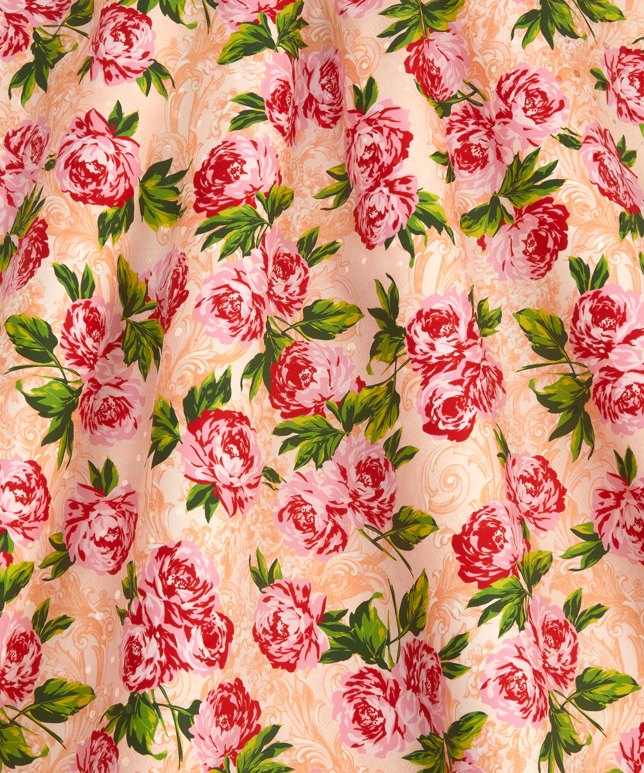 Ungaro - Flowers and Dots Silk Pois Jacquard image number 2