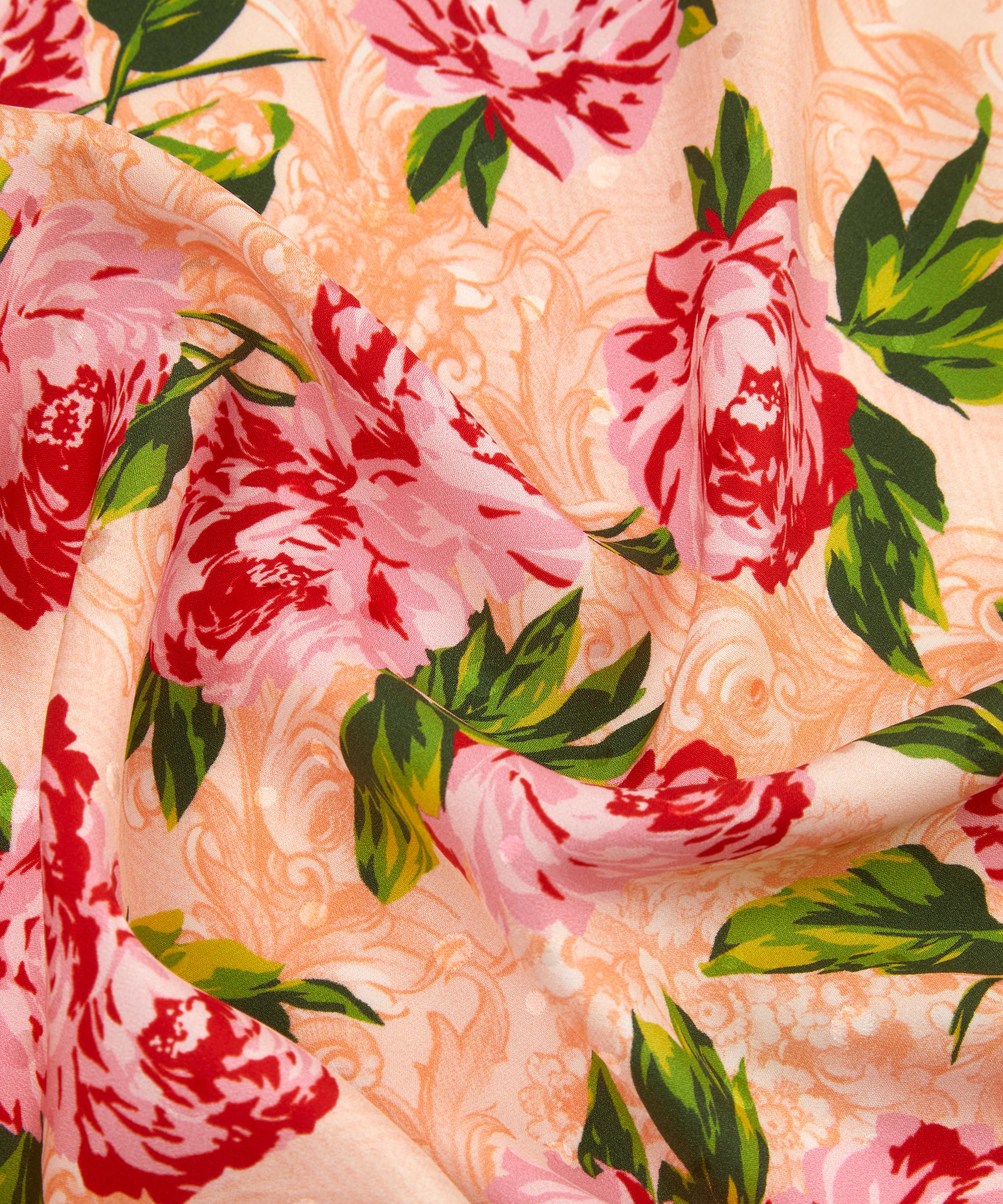 Ungaro - Flowers and Dots Silk Pois Jacquard image number 3