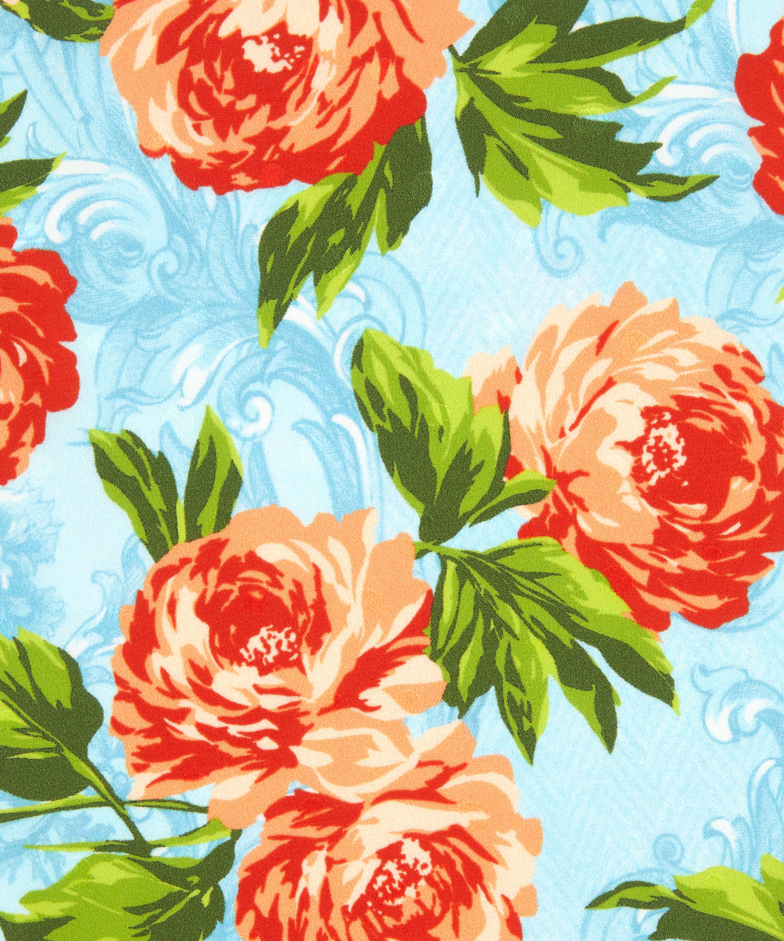 Ungaro - Flowers and Dots Silk Pois Jacquard image number 0