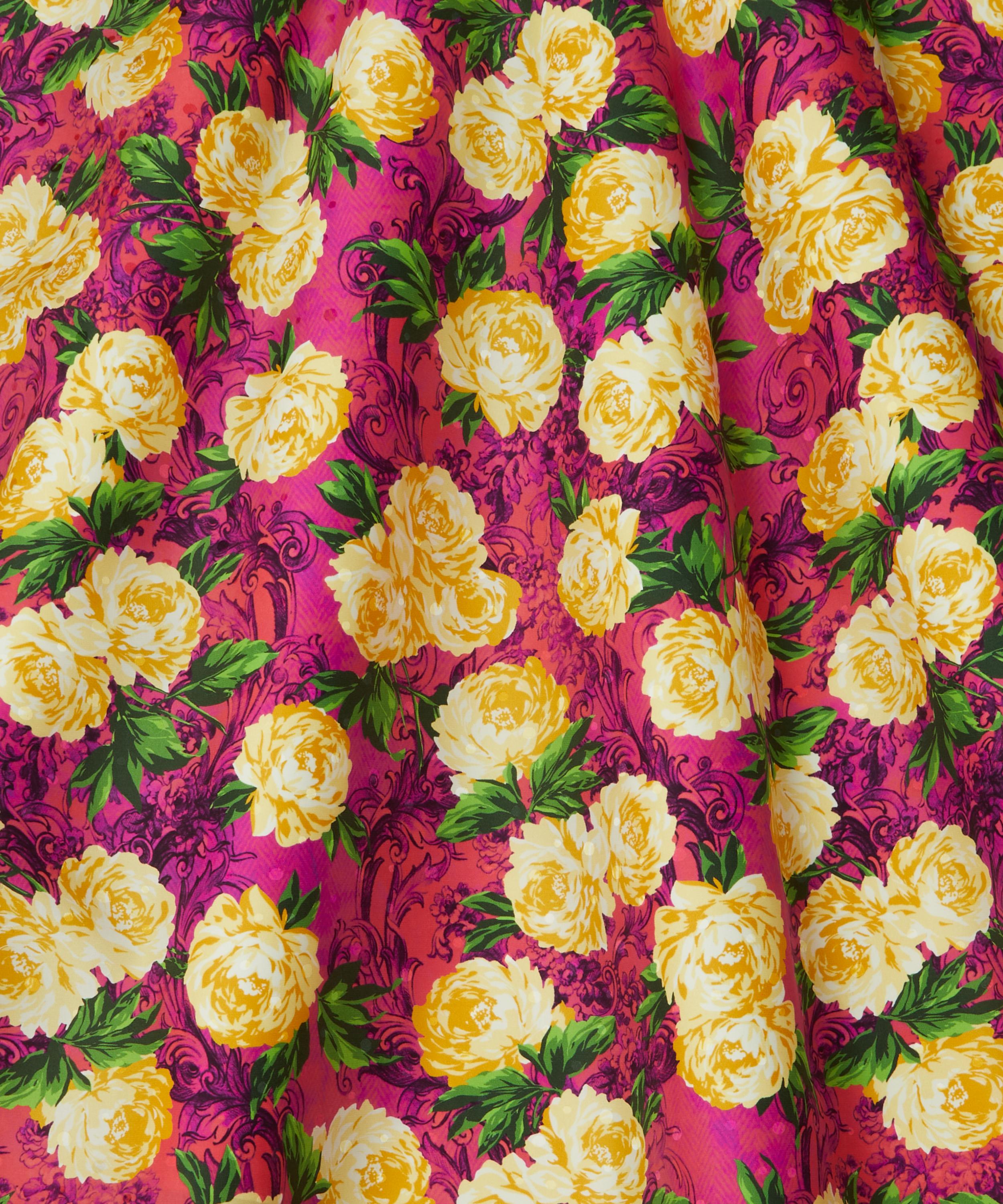 Ungaro - Flowers and Dots Silk Pois Jacquard image number 2