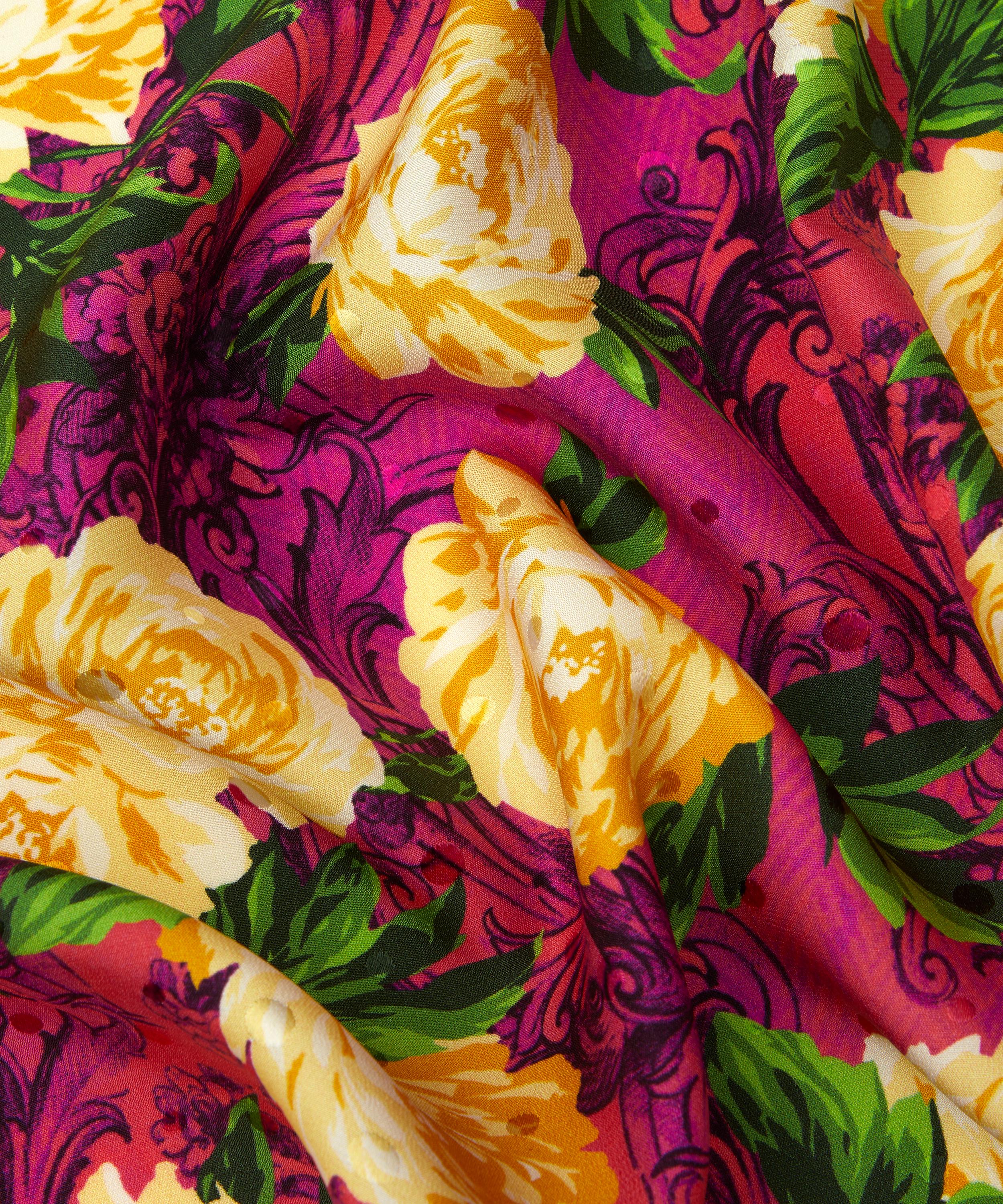 Ungaro - Flowers and Dots Silk Pois Jacquard image number 3