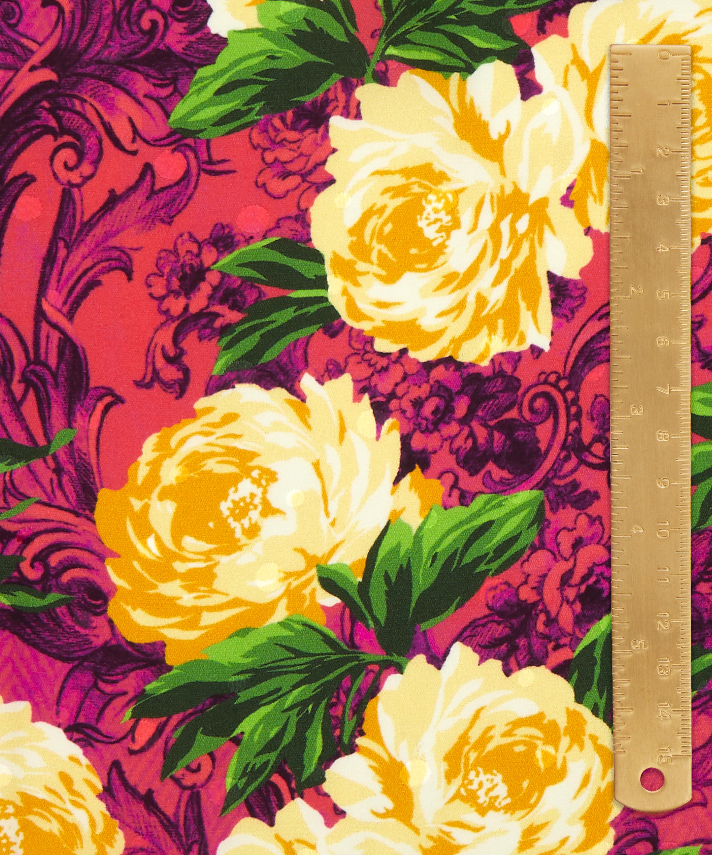 Ungaro - Flowers and Dots Silk Pois Jacquard image number 4