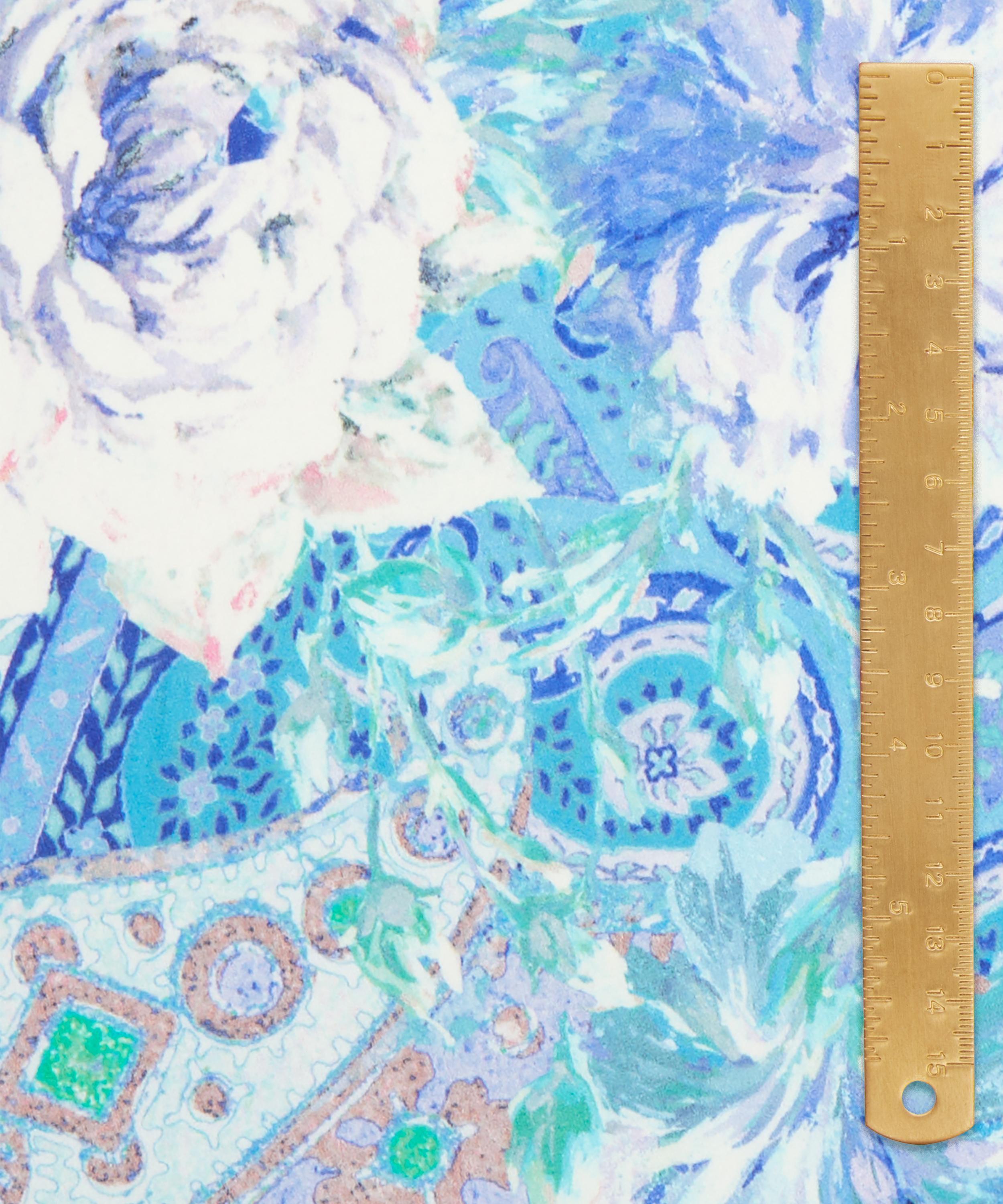 Ungaro - Large Flower and Paisley Silk Satin image number 4