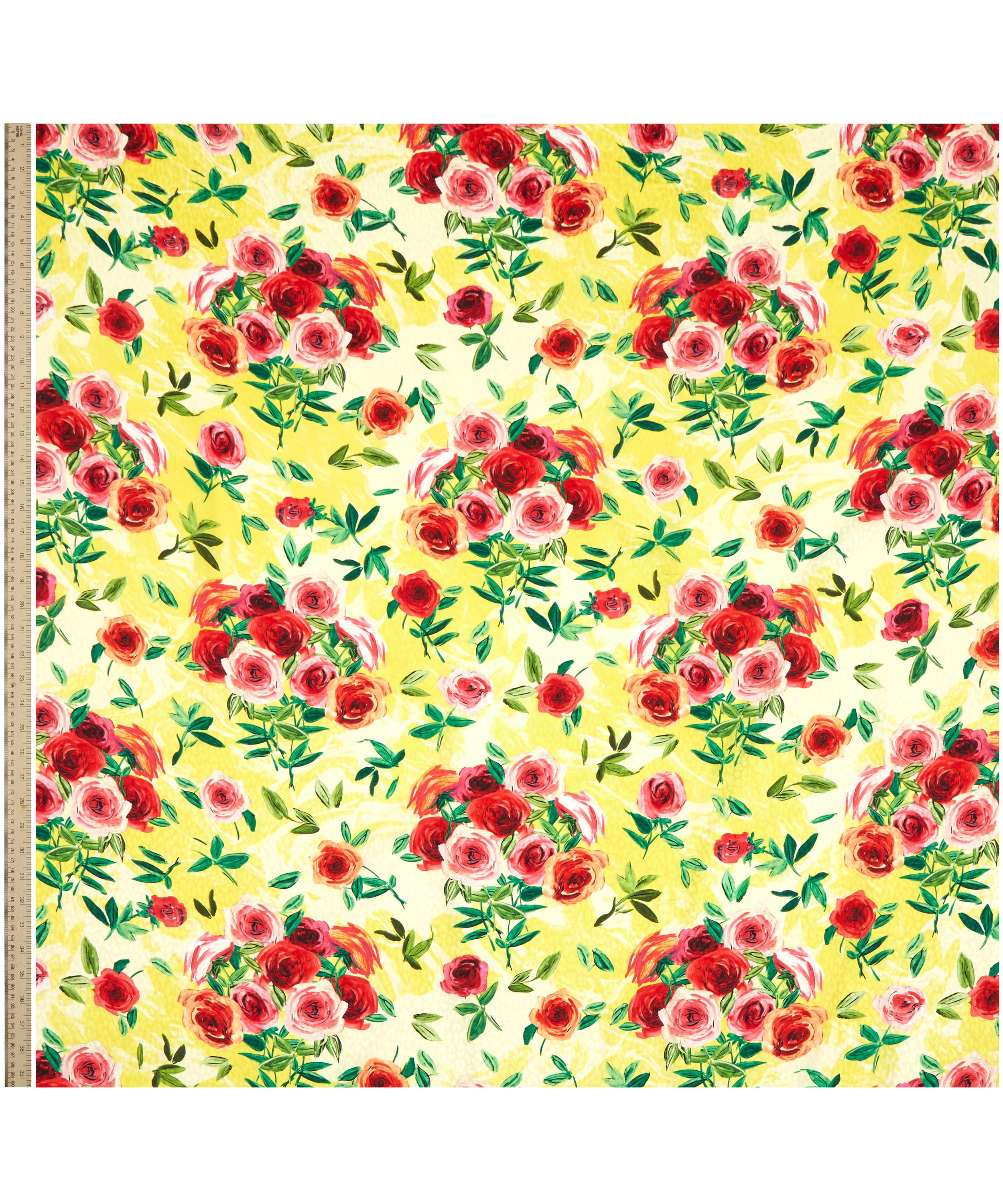 Ungaro - Flowers and White Leopard Silk Jacquard image number 1