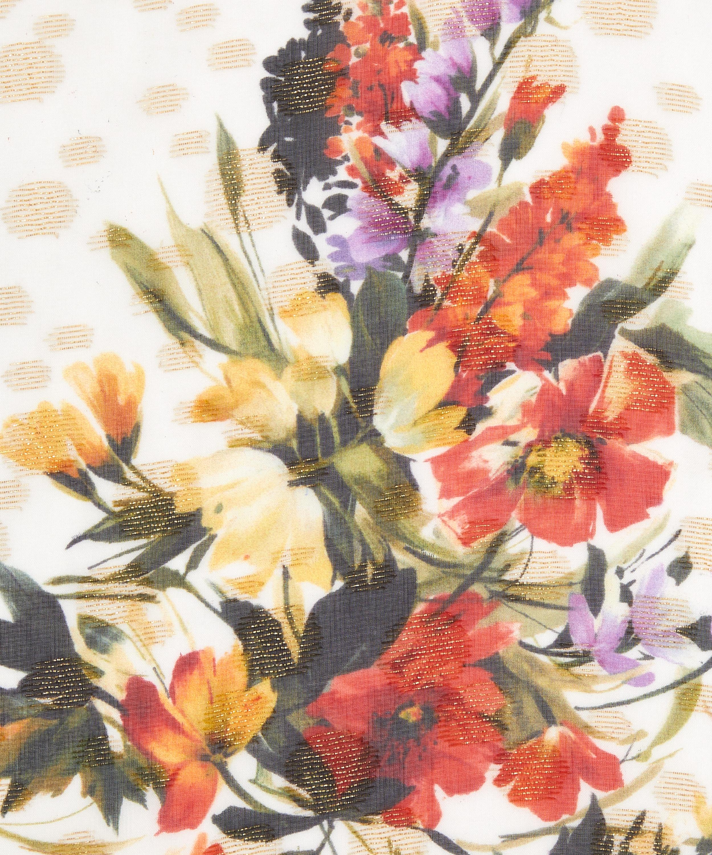 Ungaro - Flowers Silk Plumetil Jacquard image number 0