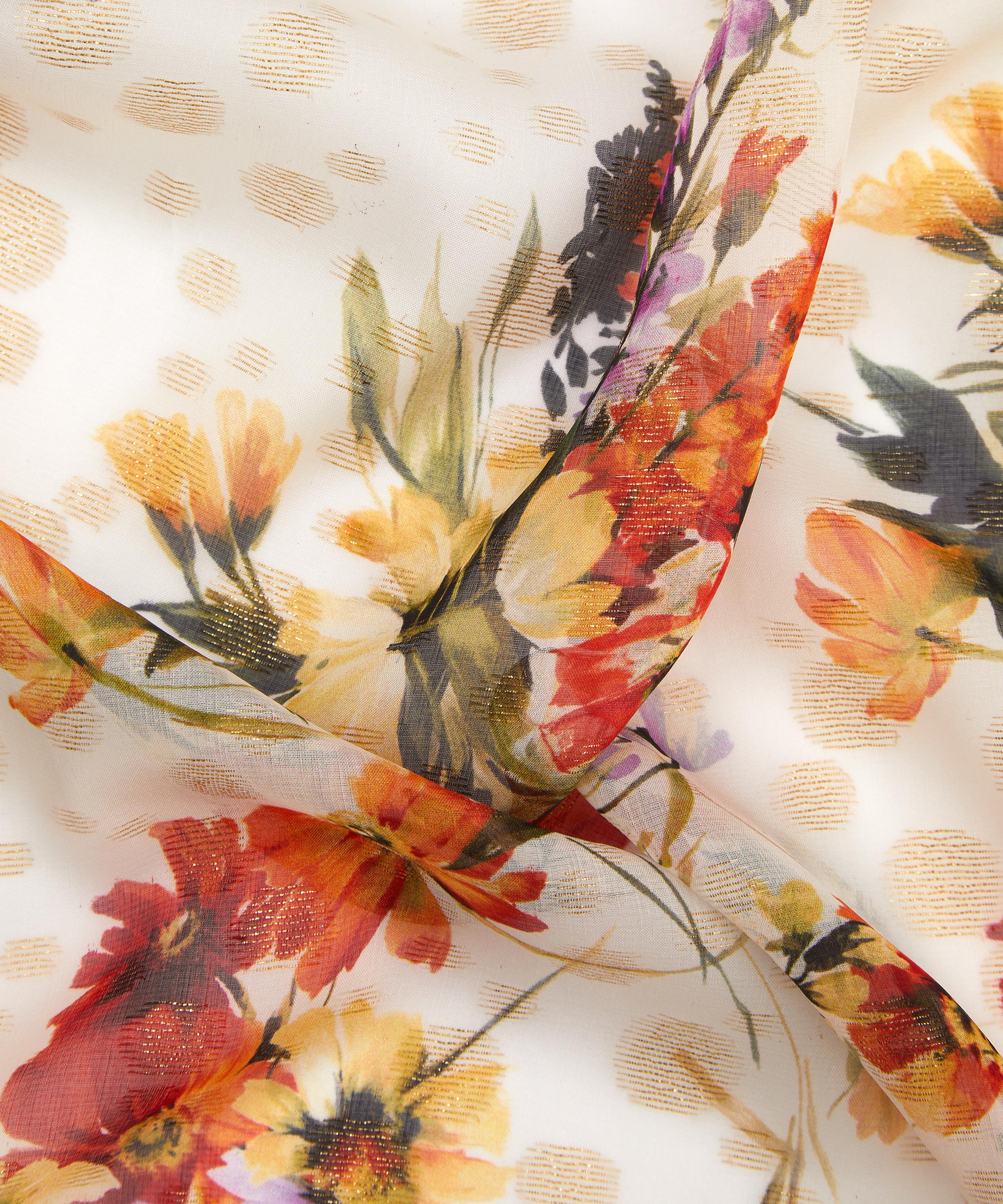 Ungaro - Flowers Silk Plumetil Jacquard image number 3