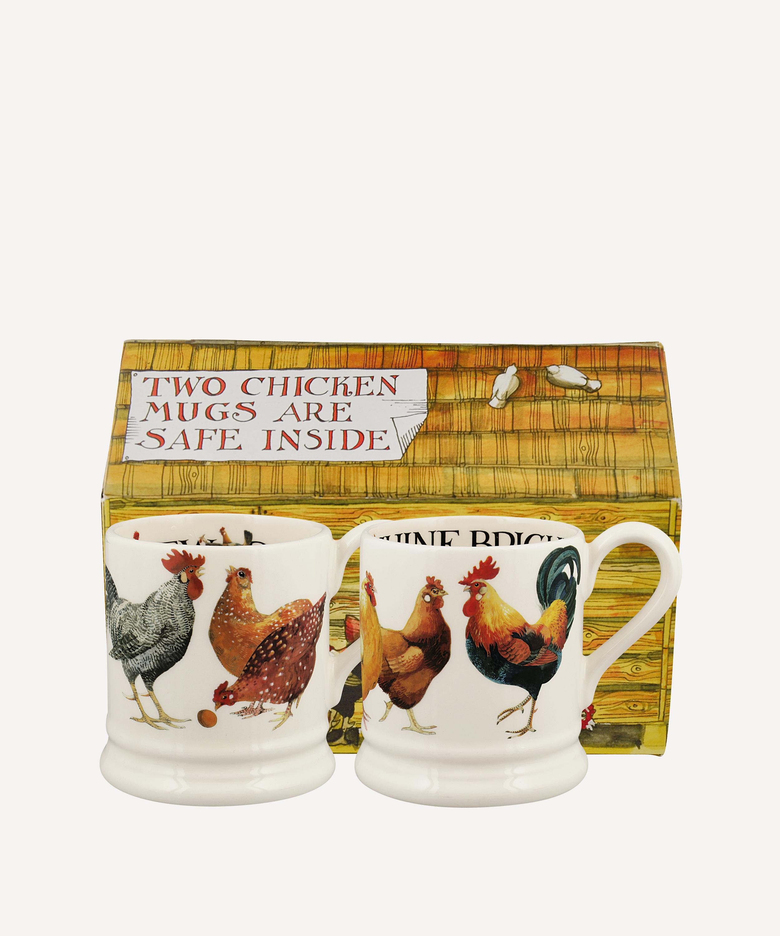 Emma Bridgewater - Rise & Shine Boxed Half-Pint Mugs Set of Two