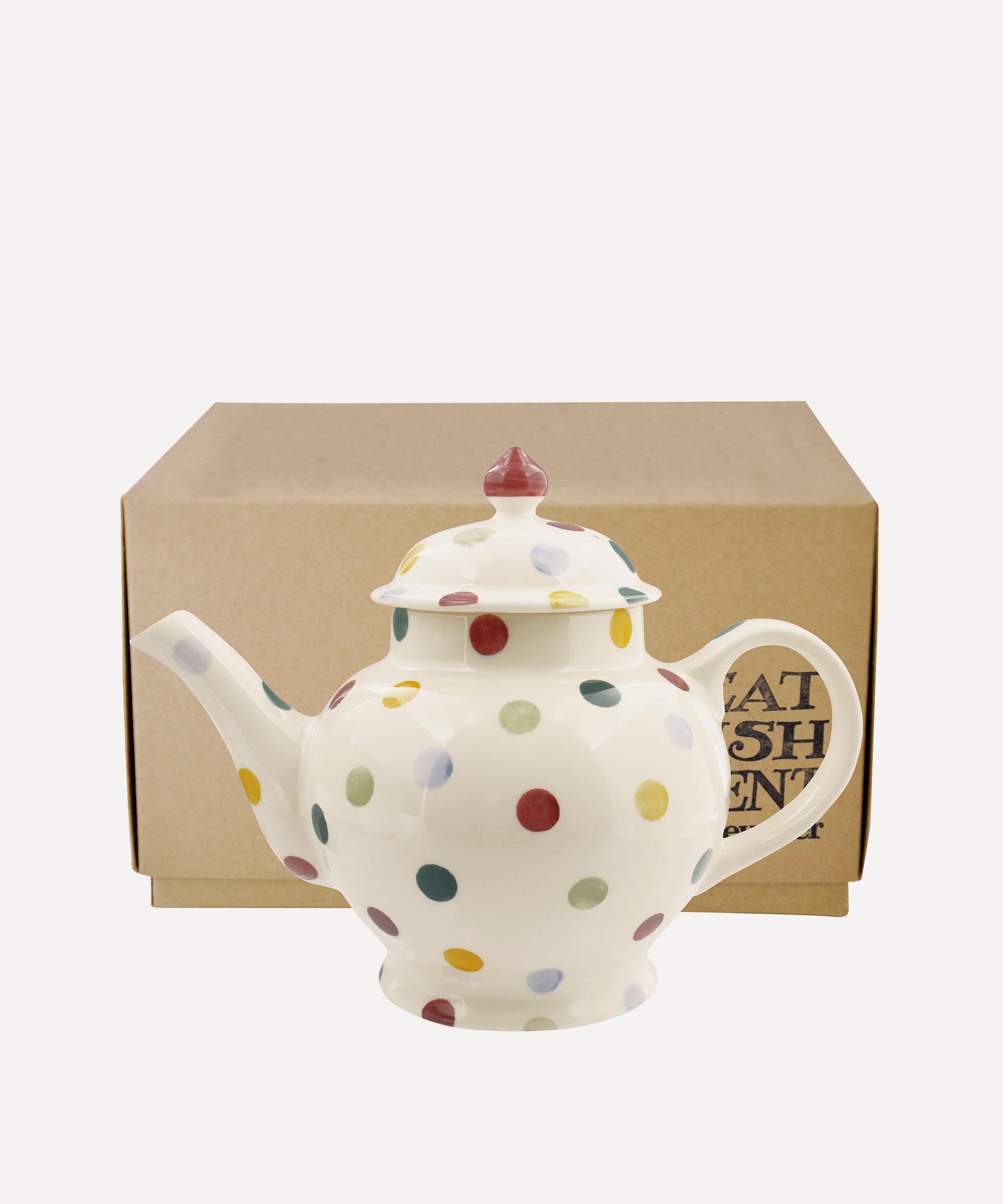 Emma Bridgewater - Polka Dot Boxed Four Mug Teapot image number 0