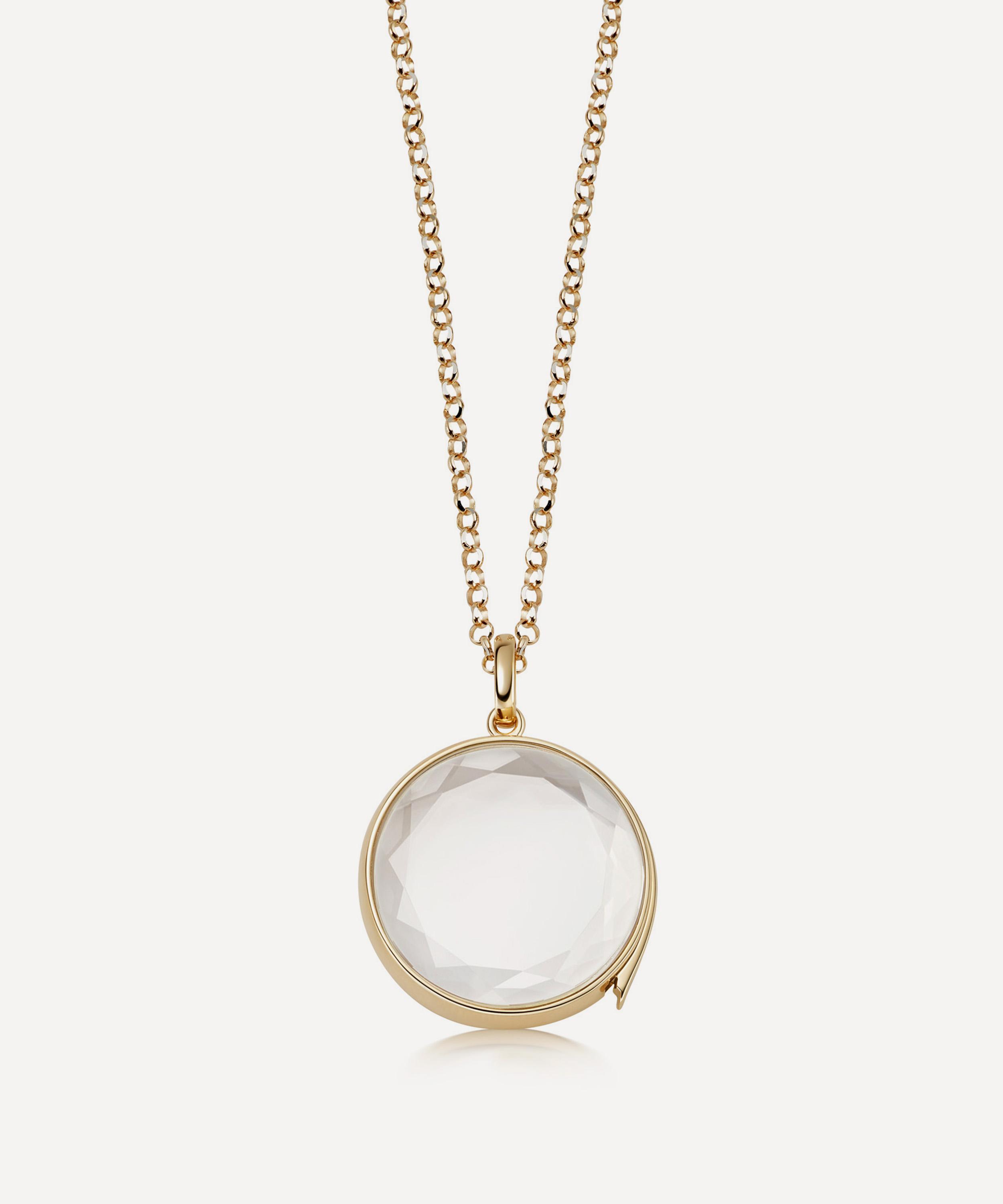 Loquet London - 14ct Gold Large Round Locket