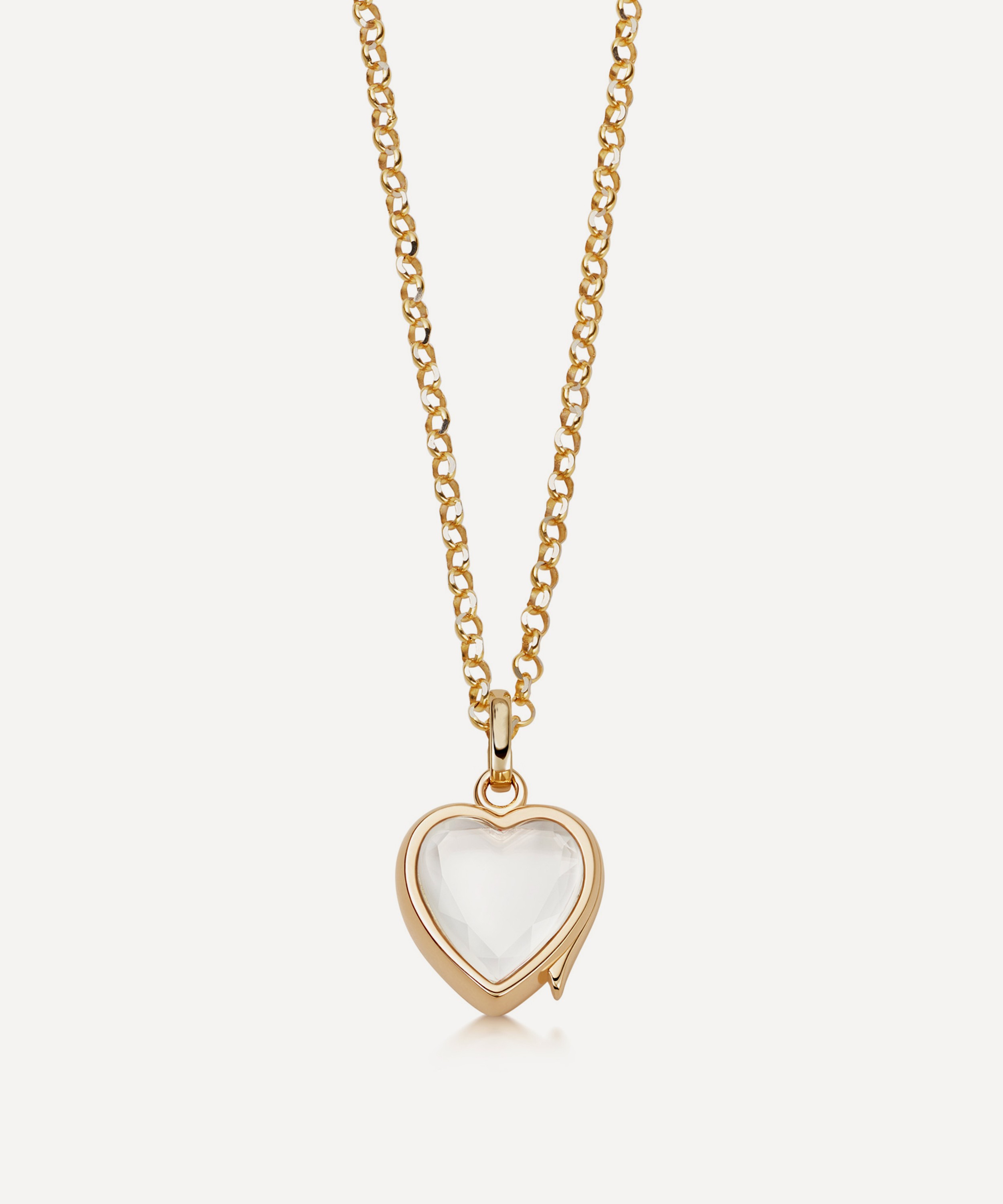 Loquet London - 14ct Gold Small Heart Locket
