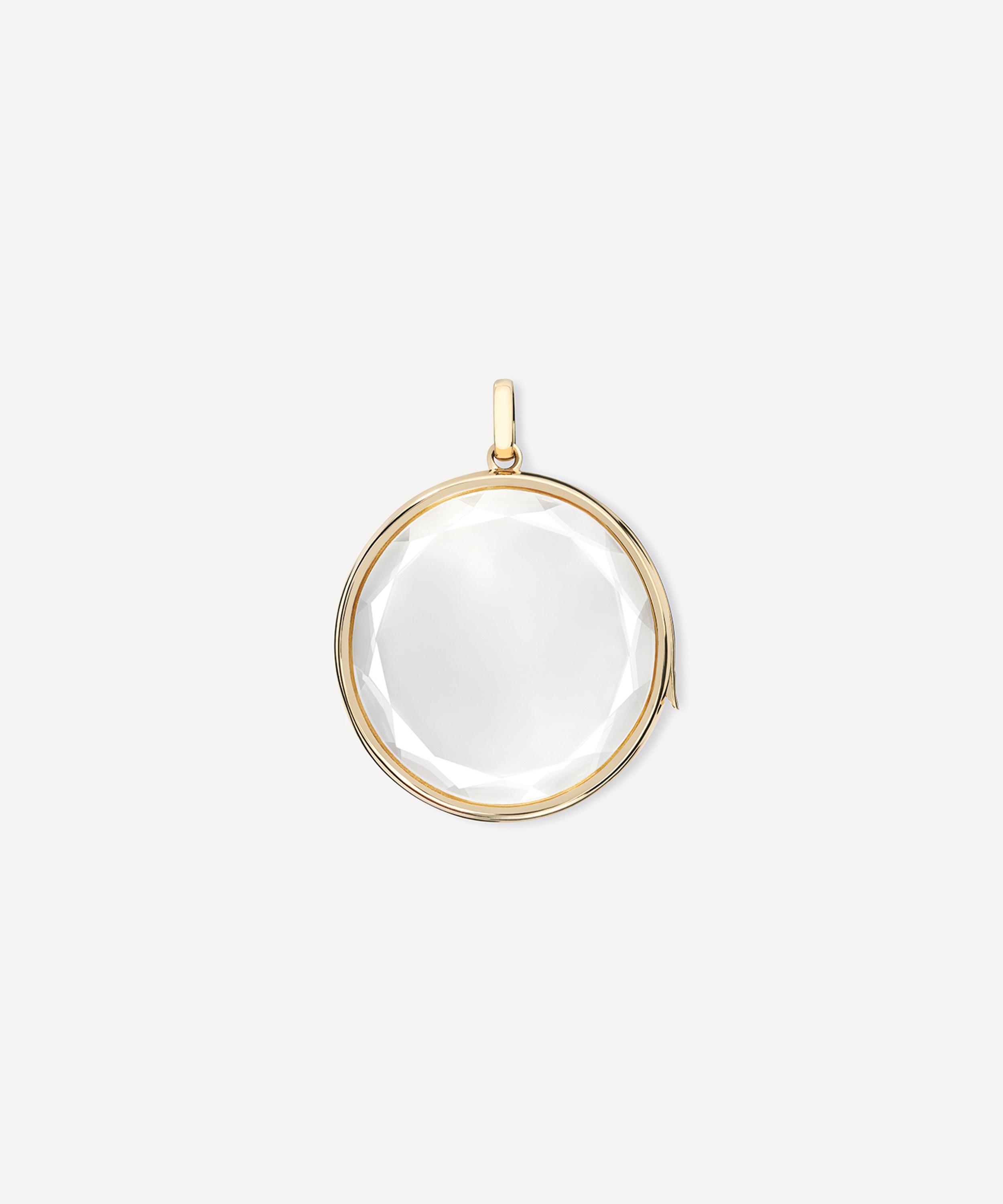 Loquet London - 14ct Gold Jupiter Locket image number 0