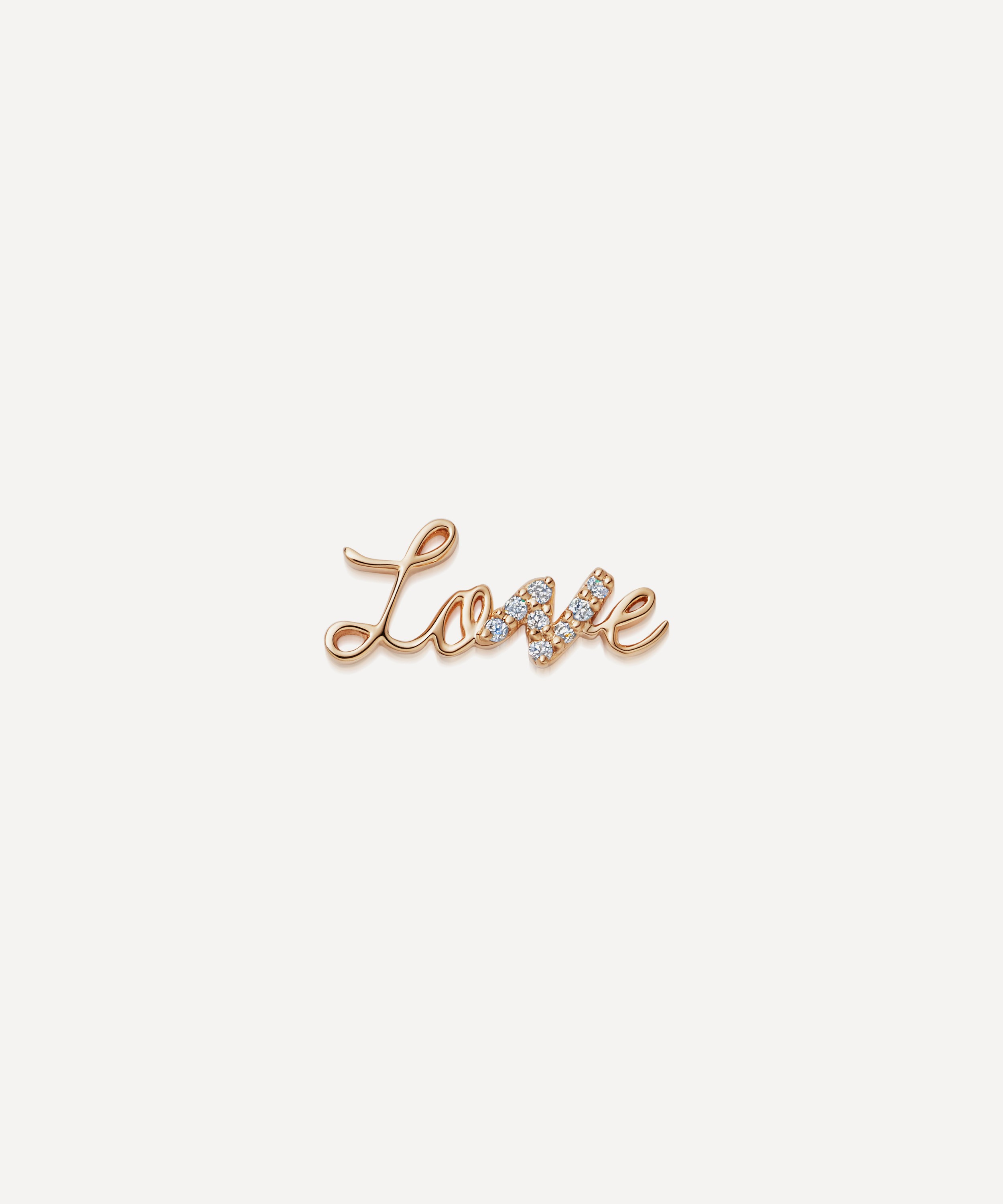 Loquet London - 18ct Gold I Love You Charm image number 0