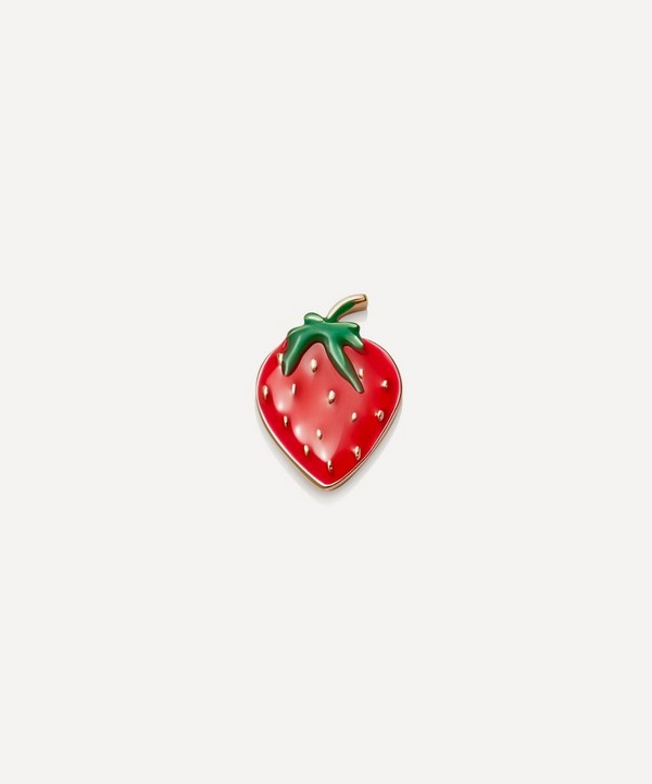 Loquet London - 18ct Gold Sweet on You Strawberry Charm image number null