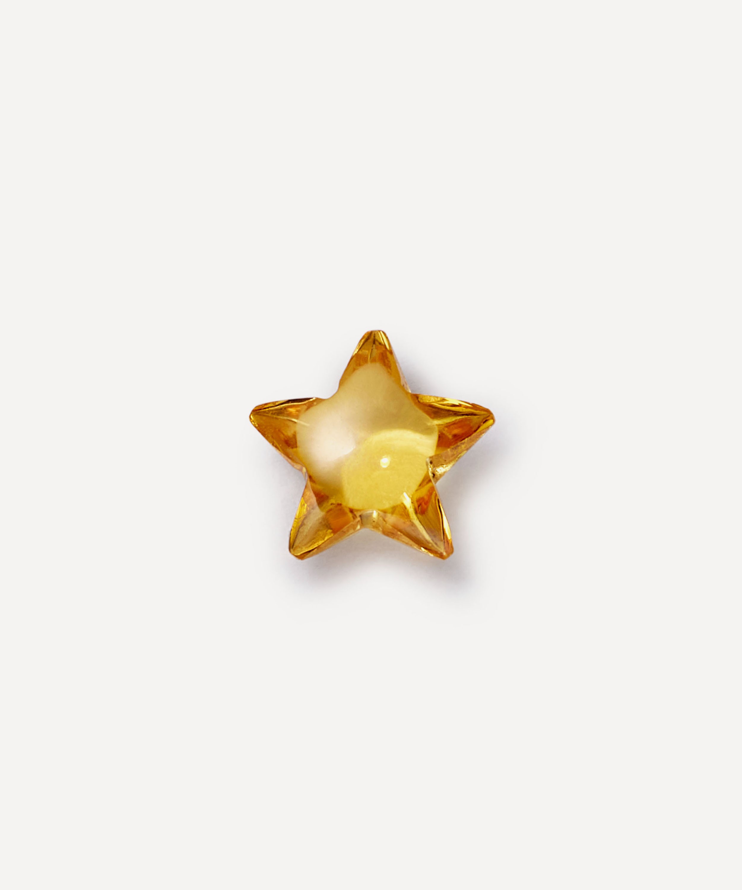 Loquet London - Yellow Sapphire Star Charm image number 0