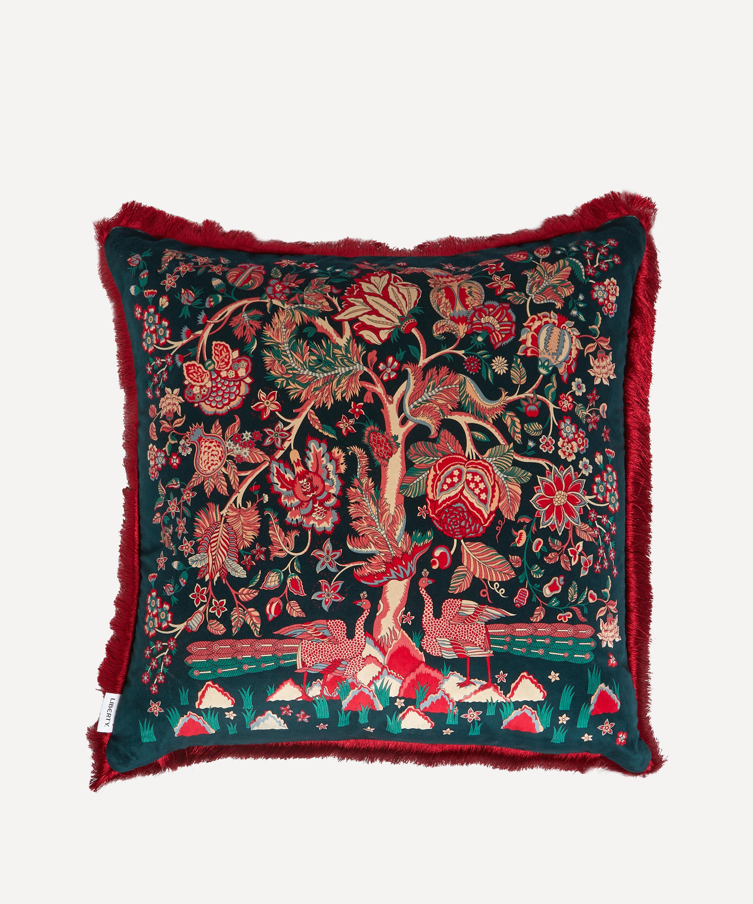 Liberty - Tree of Life Velvet Cushion image number 0