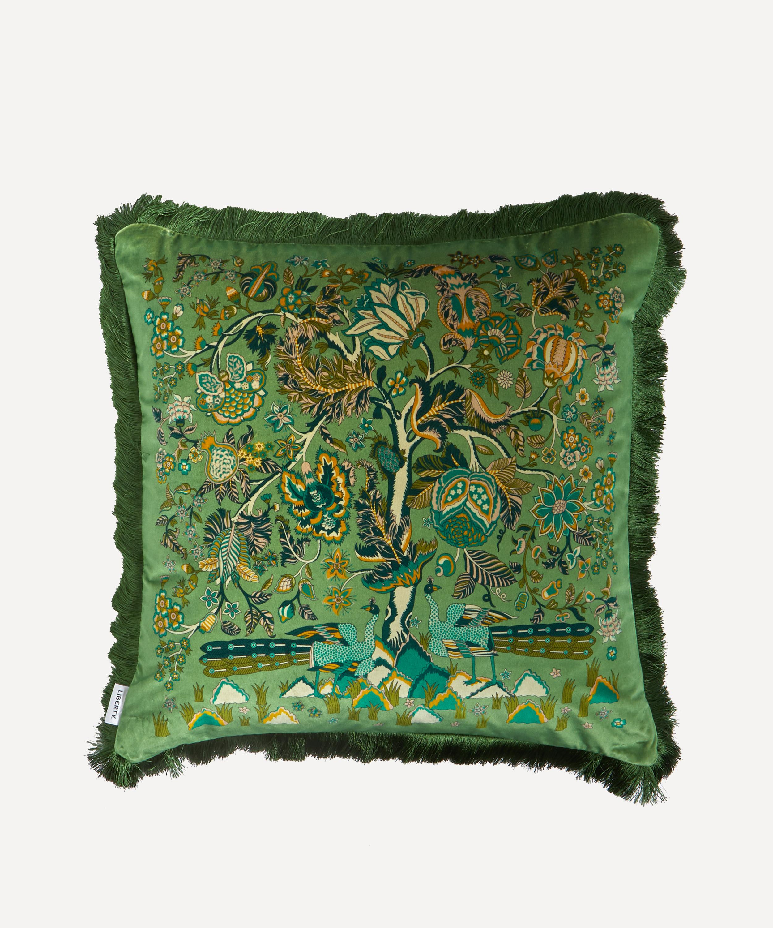 Liberty - Tree of Life Velvet Cushion image number 0