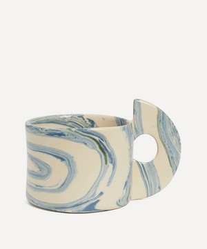 Henry Holland Studio - Green and White Swirl Mug image number 0