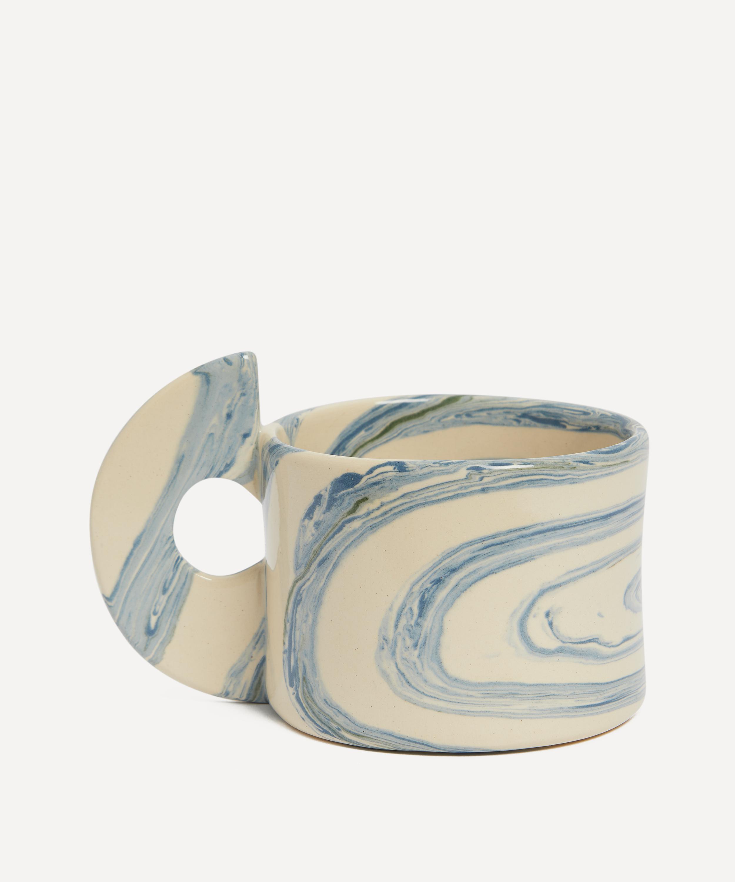 Henry Holland Studio - Green and White Swirl Mug image number 1